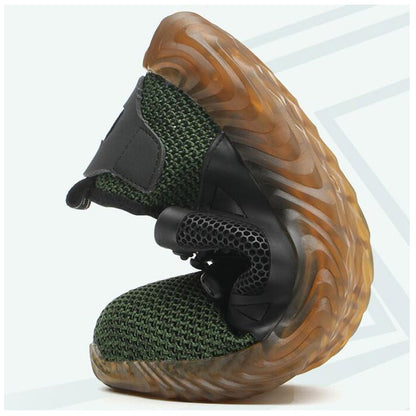 Steel Toe Mesh Work Boots Indestructible Safety Shoes