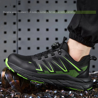 Fashion Safety Shoes Men Steel Toe Work Boots