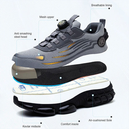 AeroMesh Lightweight Steel Toe Safety Sneakers