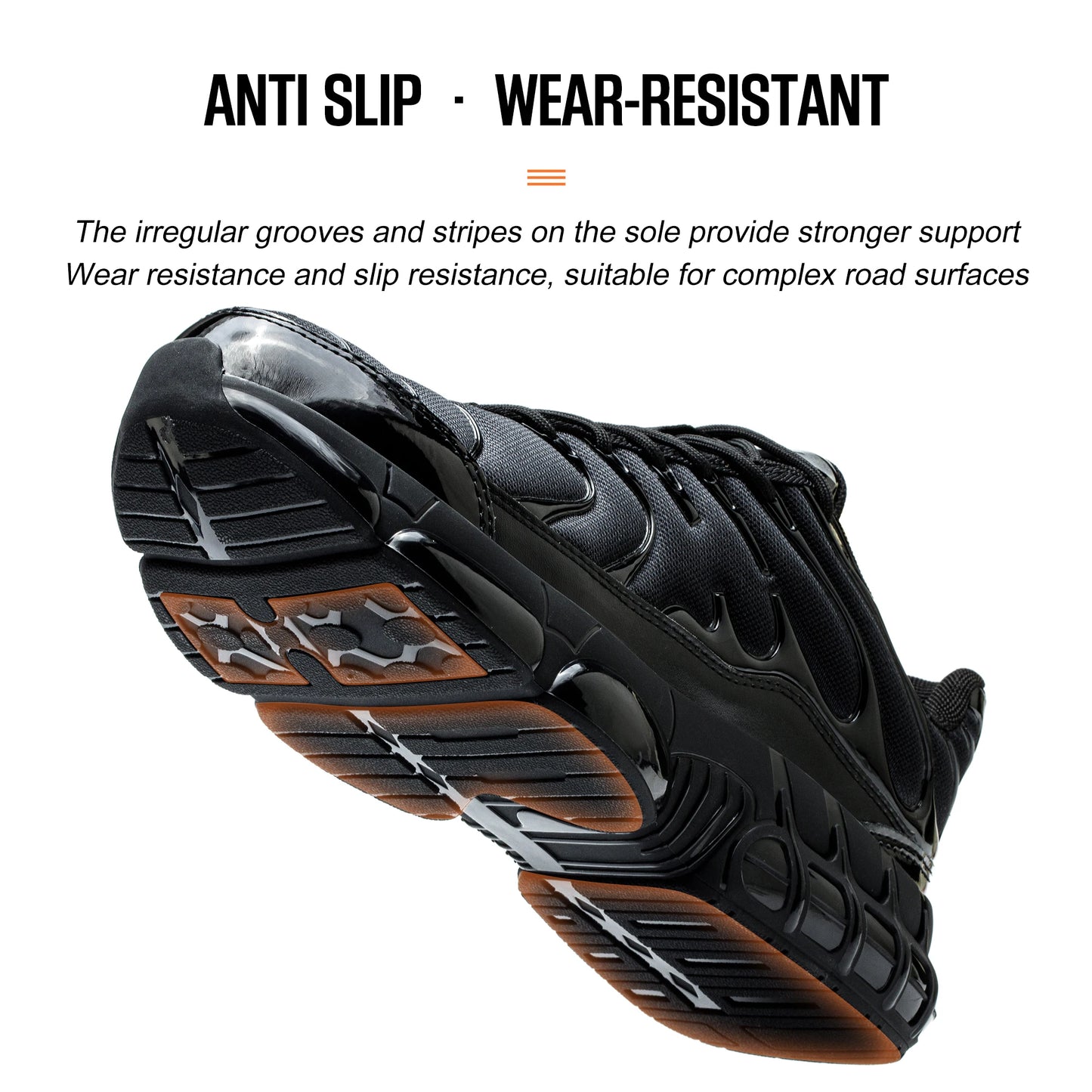 Men Steel Toe Work Shoes Comfortable Safety Sneakers