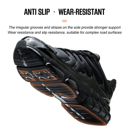 Men Steel Toe Work Shoes Comfortable Safety Sneakers