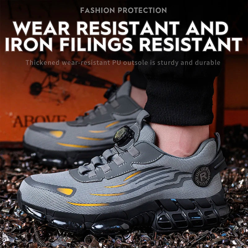 AeroMesh Lightweight Steel Toe Safety Sneakers