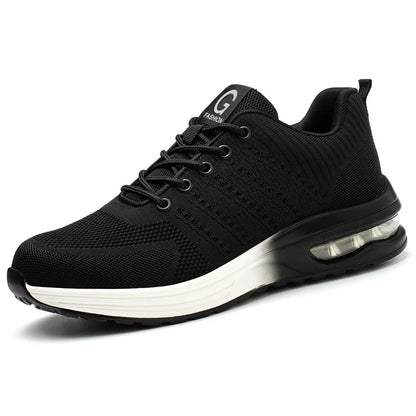 Air Cushion Work Safety Shoes Breathable Men Women