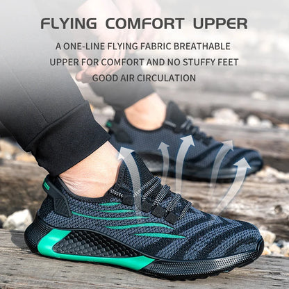 Anti-puncture Protective Shoes Lightweight Breathable Safety Boots
