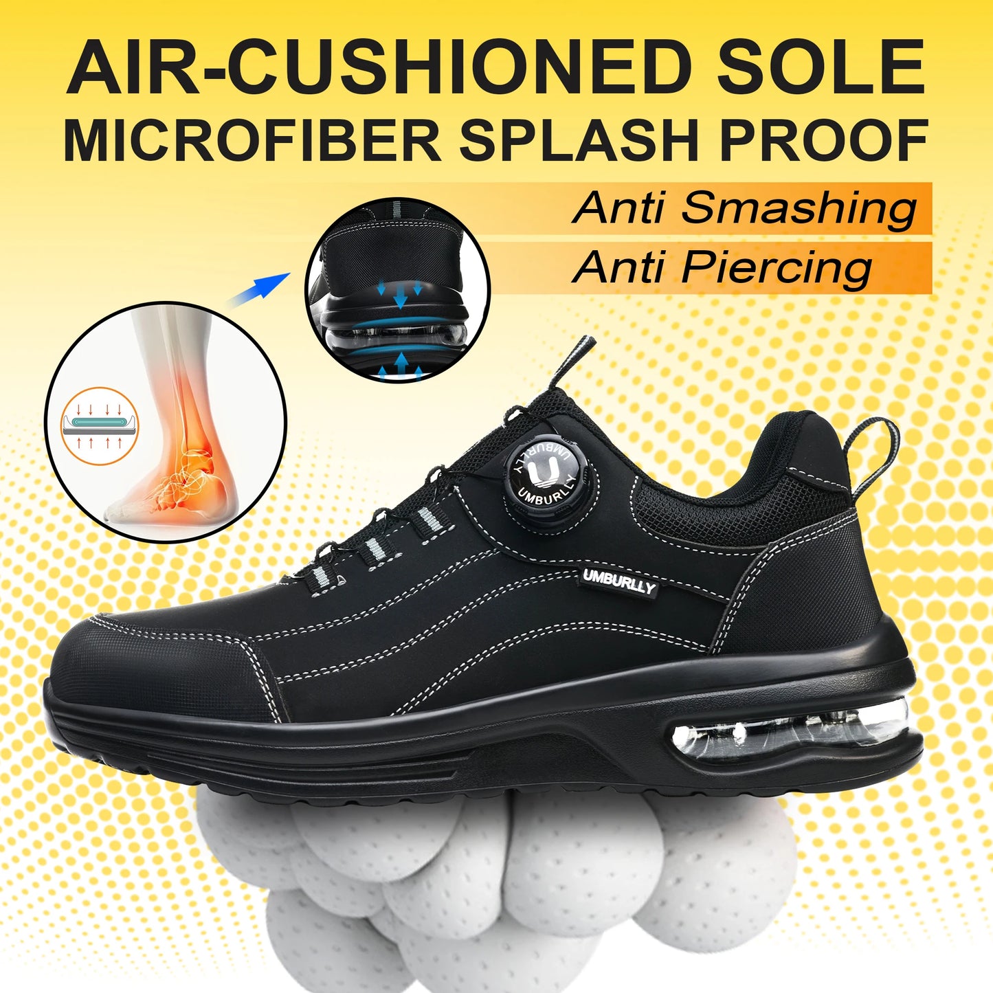 Safety Work Boots Air Cushion Shoes