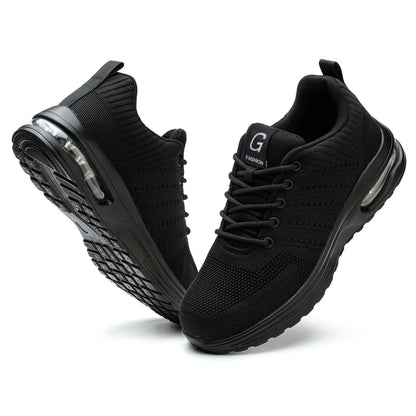Air Cushion Work Safety Shoes Breathable Men Women