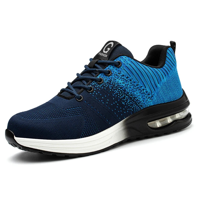 Air Cushion Work Safety Shoes Breathable Men Women