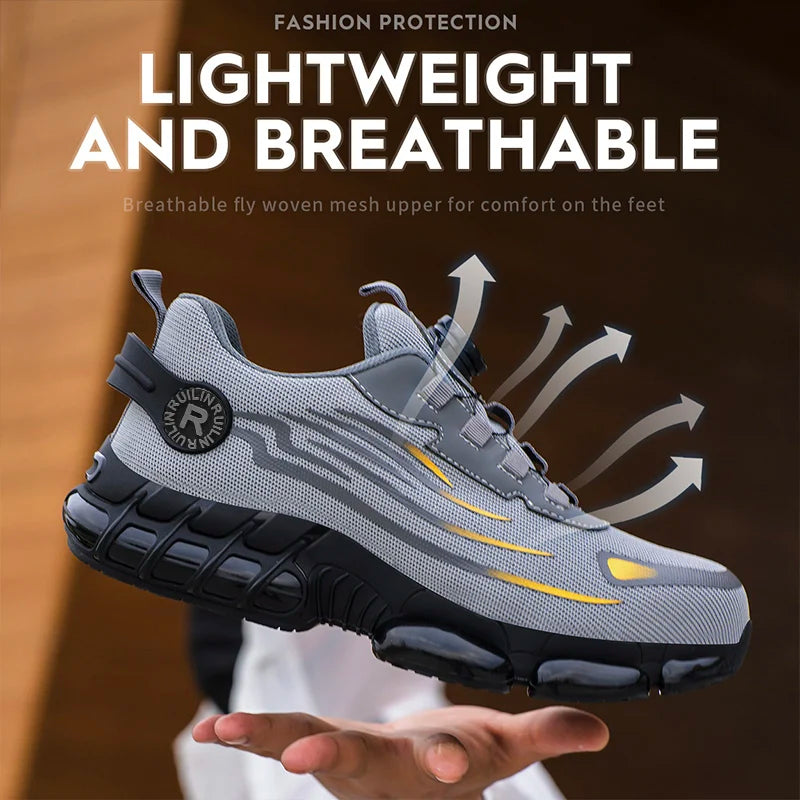 AeroMesh Lightweight Steel Toe Safety Sneakers